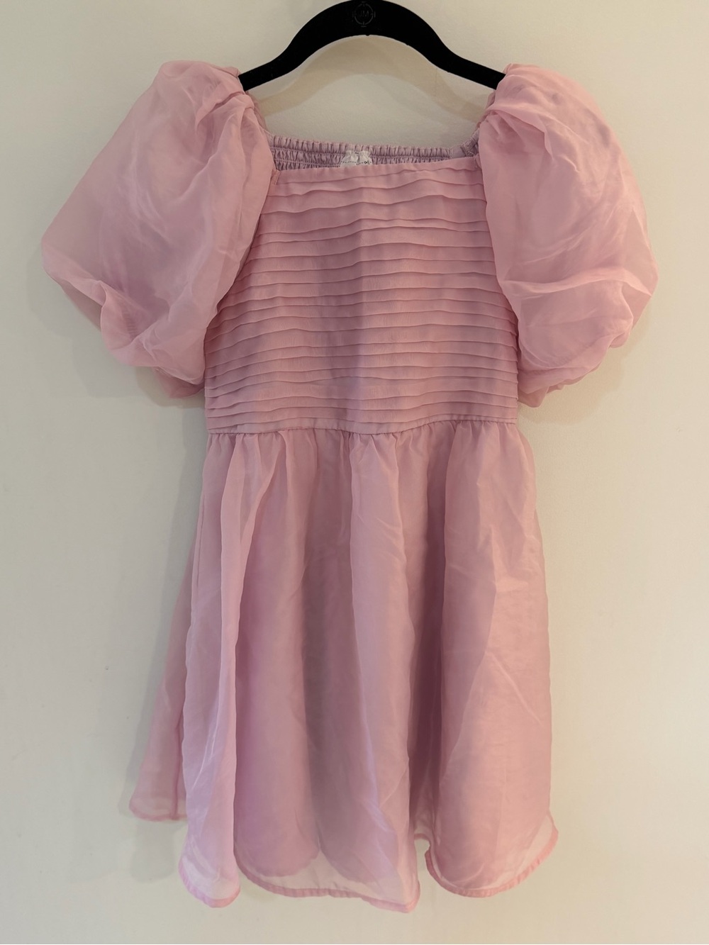 Abercrombie Kids light pink organza dress